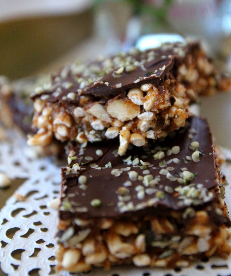 Barre Amandes Noix Et Chocolat Vegan Payette Cuisine