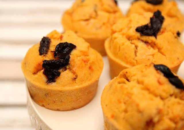 Muffins sans gluten olive et tomates séchées
